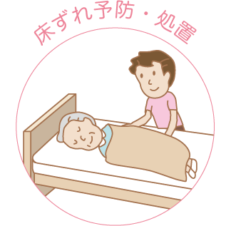 床ずれ予防・処置